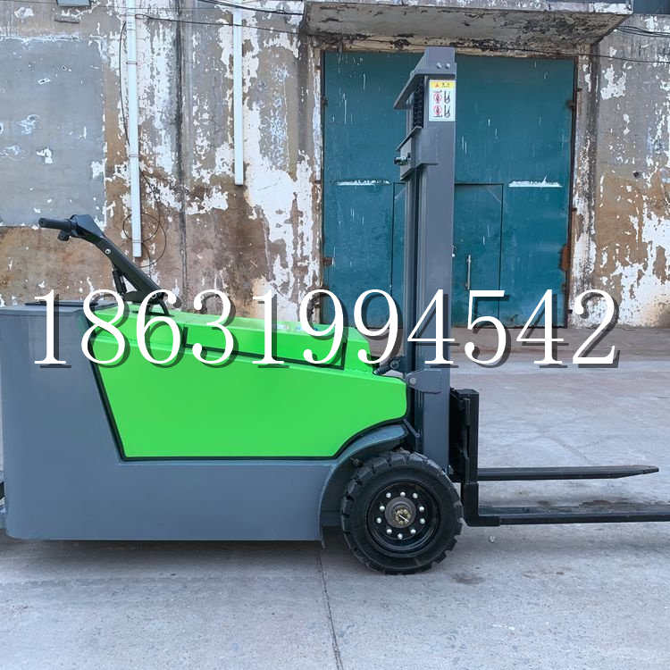 金门县小型电动叉车1吨2吨步行站驾式电瓶堆高充电装卸车液压升降车铲车